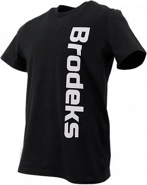 Футболка Brodeks KS704, черный Brodeks в Сургуте