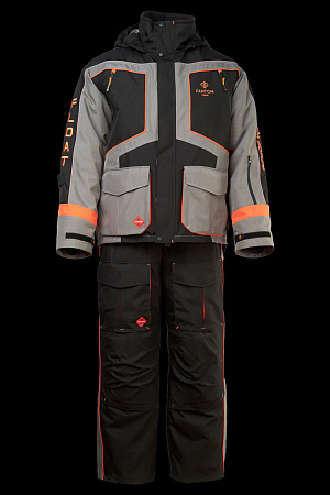 Костюм зимний рыболовный мужской LIFEGUARD, Grey\Black Fantom Force в Сургуте