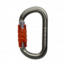 ver 0261-2 Карабин «GRAY» овал автомат (Keylock)