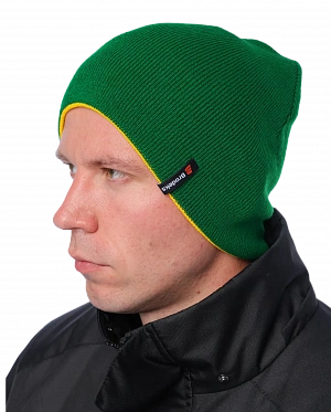 Шапка Brodeks Light Bicolor зеленый Brodeks в Сургуте 1