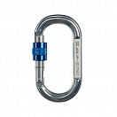 IR 0220 Карабин овал алюминиевый с муфтой (Keylock)