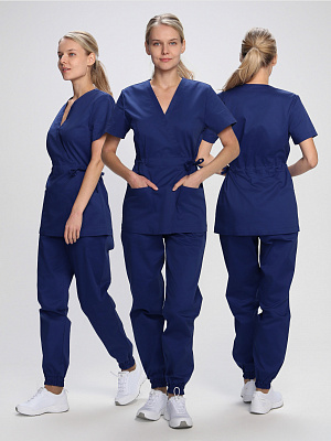 MedLine Костюм женский MedLine Марго (тк.Смесовая,145), т.синий MedLine в Сургуте
