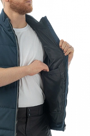 Утепленный жилет Brodeks KW 101, синий