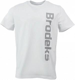 Футболка Brodeks KS704, белый Brodeks в Сургуте 0
