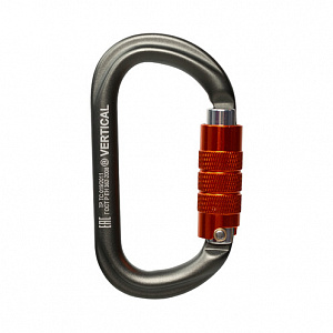 Ver 0261-2 Карабин «GRAY» овал автомат (Keylock) Vertical C в Сургуте 0