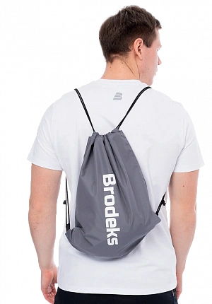 Сумка-мешок Brodeks KM140, серый Brodeks в Сургуте 1