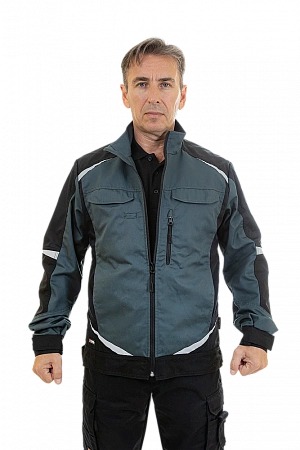 Летняя куртка Brodeks KS 202, хвойный/черный