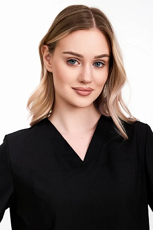Костюм женский с коротким рукавом (тк.ELITE), блуза и брюки  в Сургуте 1