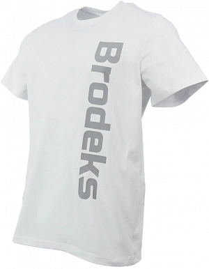 Футболка Brodeks KS704, белый Brodeks в Сургуте