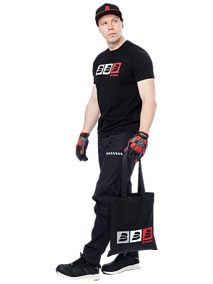 Шоппер Brodeks KM141, черный Brodeks в Сургуте 2