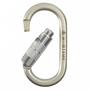 Ver 0238 Карабин овал стальной люкс автомат (Keylock) Vertical C в Сургуте 0