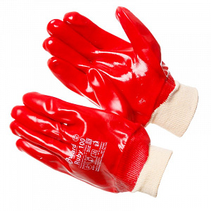 Перчатки Gward МБС ПВХ красные, Ruby100, PVC002 Gward в Сургуте