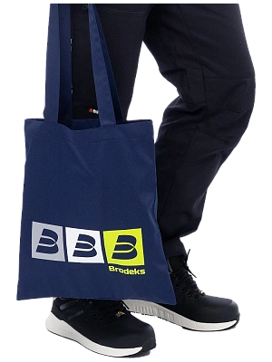 Шоппер Brodeks KM141, синий Brodeks в Сургуте